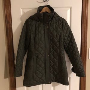 Olive Green Winter Coat